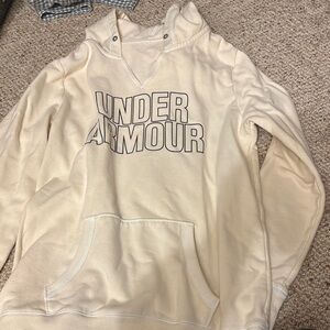 Under Armour Cream Hoodie